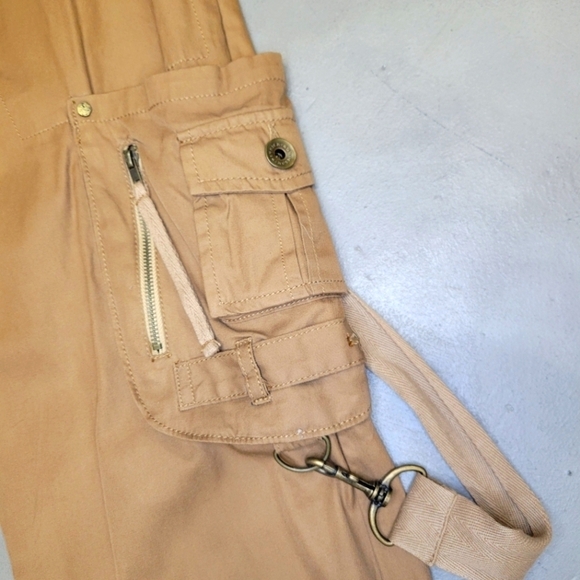 [NWOT] PATRICK ROBINSON X TARGET WIDE LEG CARGO PANTS with DETACHABLE STRAP Sz S - Picture 5 of 15